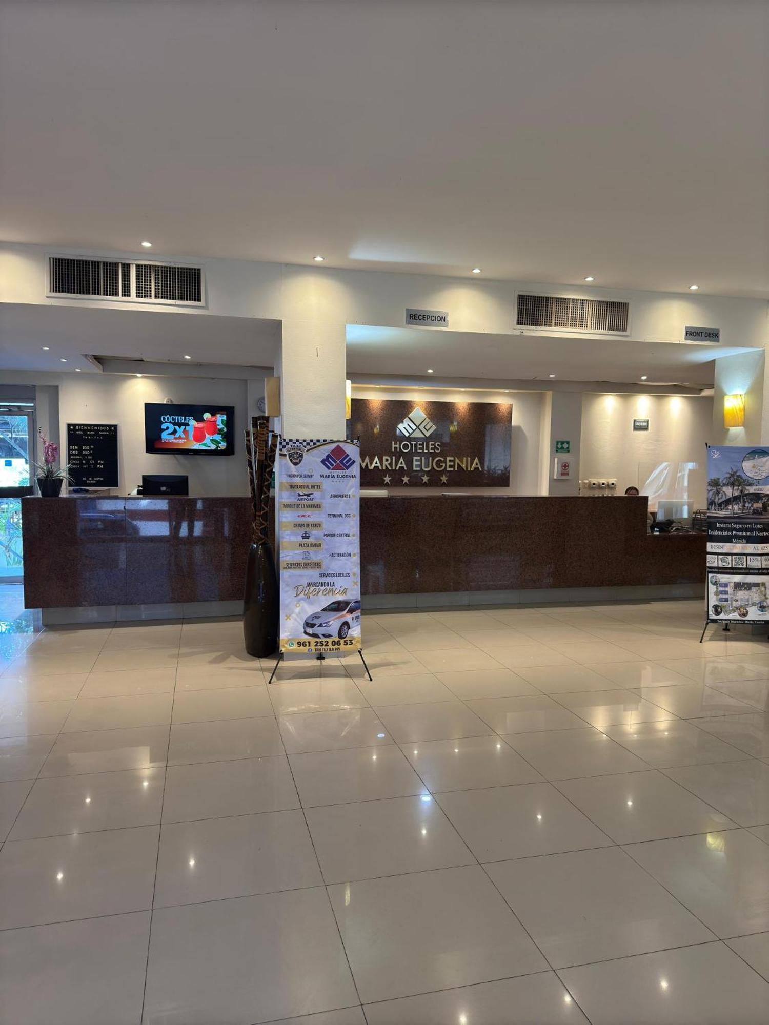Hotel Maria Eugenia Tuxtla Gutierrez Ngoại thất bức ảnh